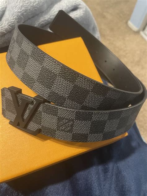 louis vuitton belt m9808|lv initiales belt black.